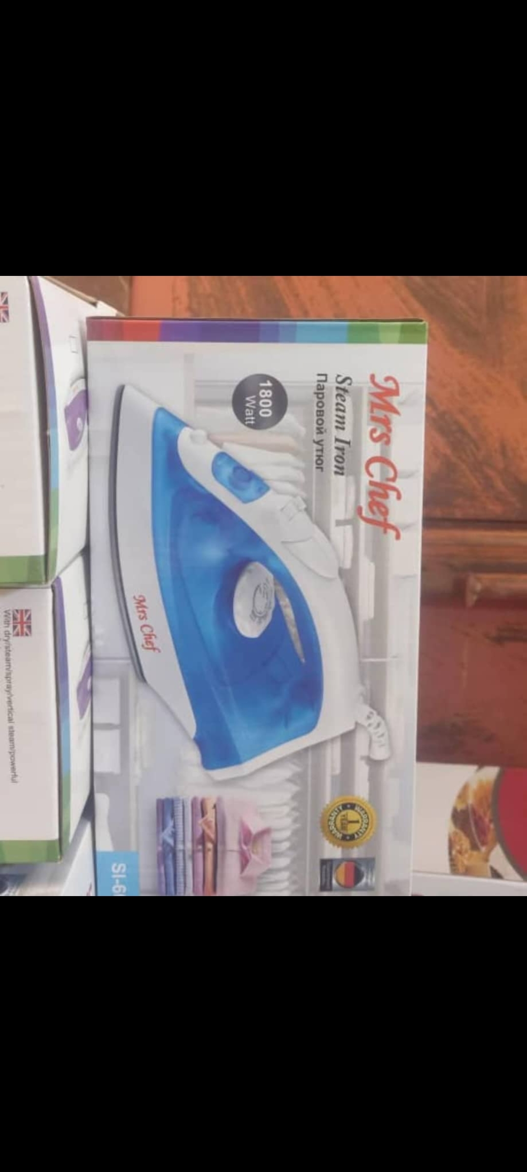 اتو مسافرتی Mrs chef مدل Si-601