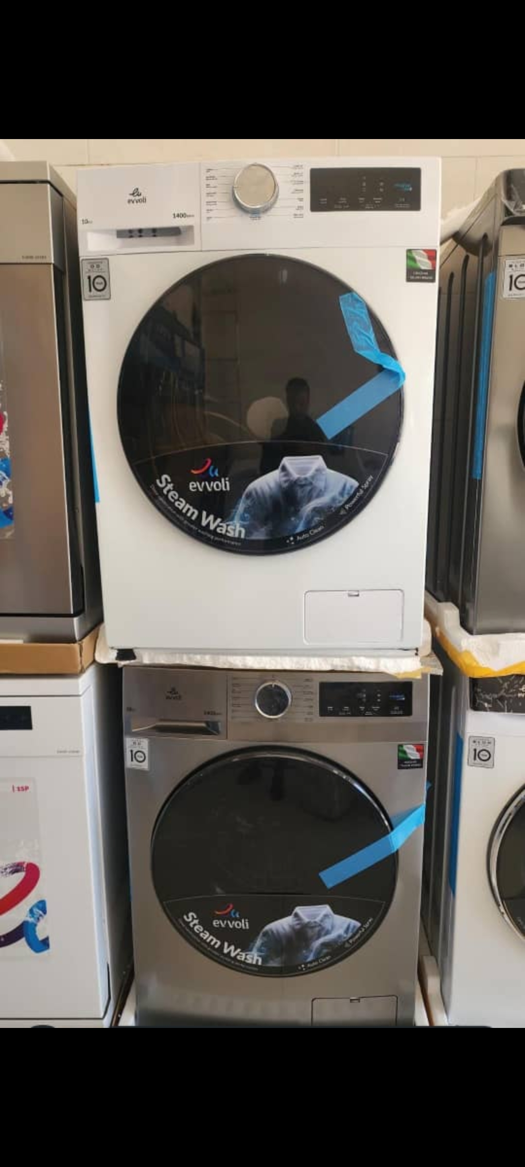 لباسشویی ایوولی 7 کیلو مدل FDDH712W/S