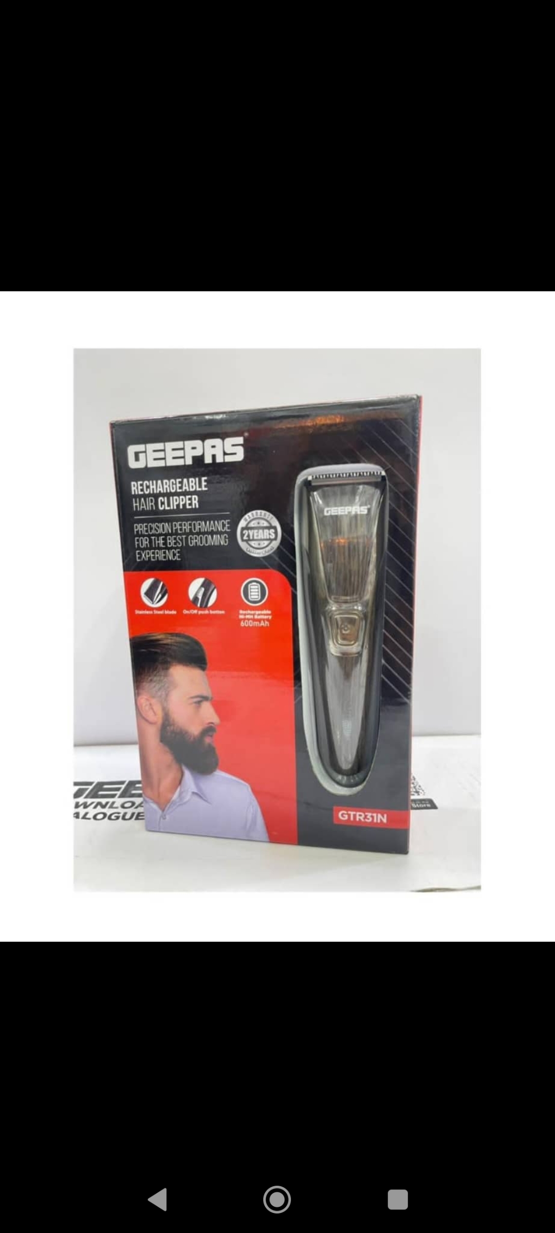 ماشین اصلاح جیپاس مدل GTR3in