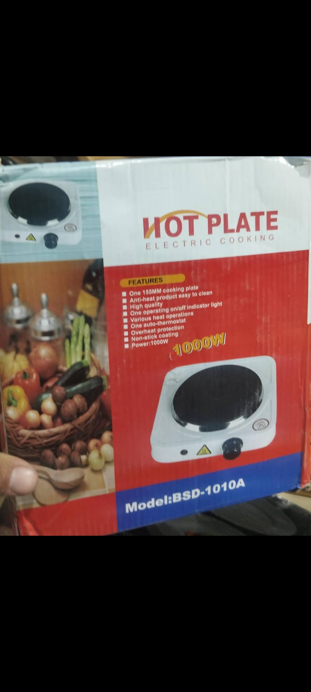 اجاق گاز مسافرتی تک شعلهHoT plate مدل 1010A