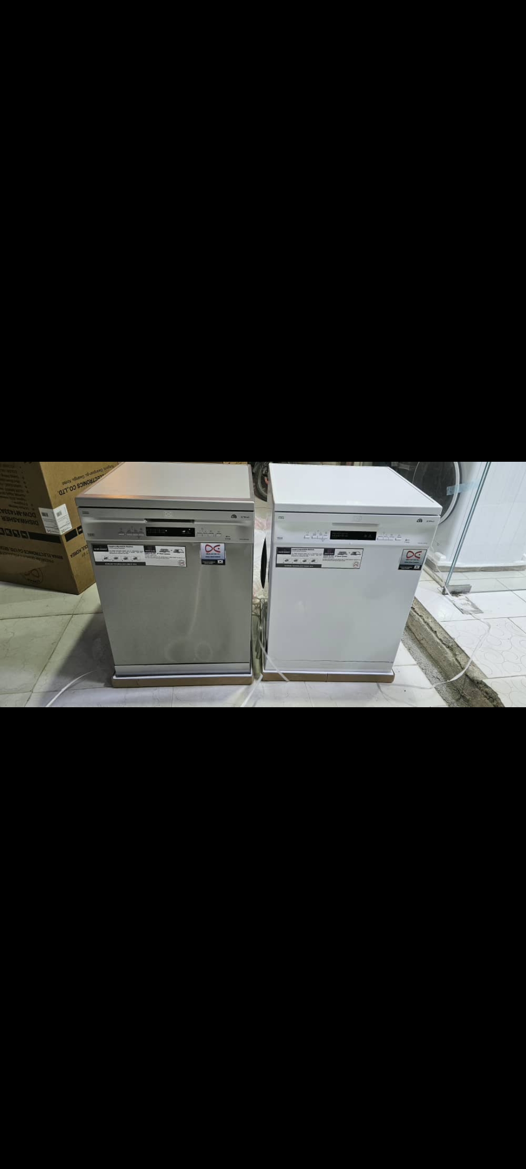 ظرفشویی دوو ۱۵نفره مدل 1431 سیلور و سفید اصل کره