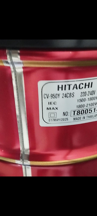 جاروبرقی هیتاچی cv950F اصل تایلند