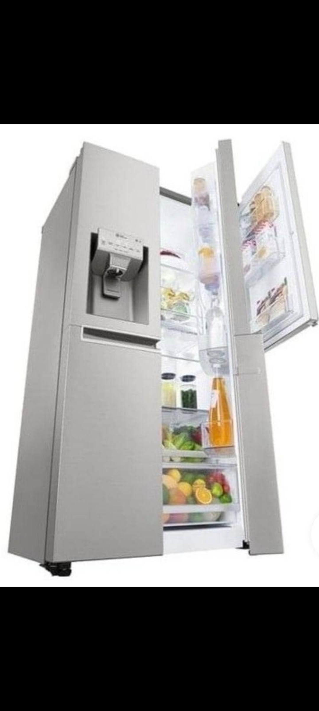 یخچال فریزر ساید ال جی j267