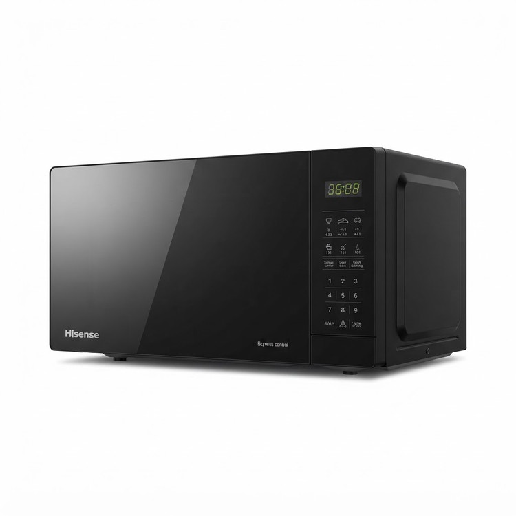 ماکروویو هایسنس 20 لیتری مدل h20mowsمشکی.
