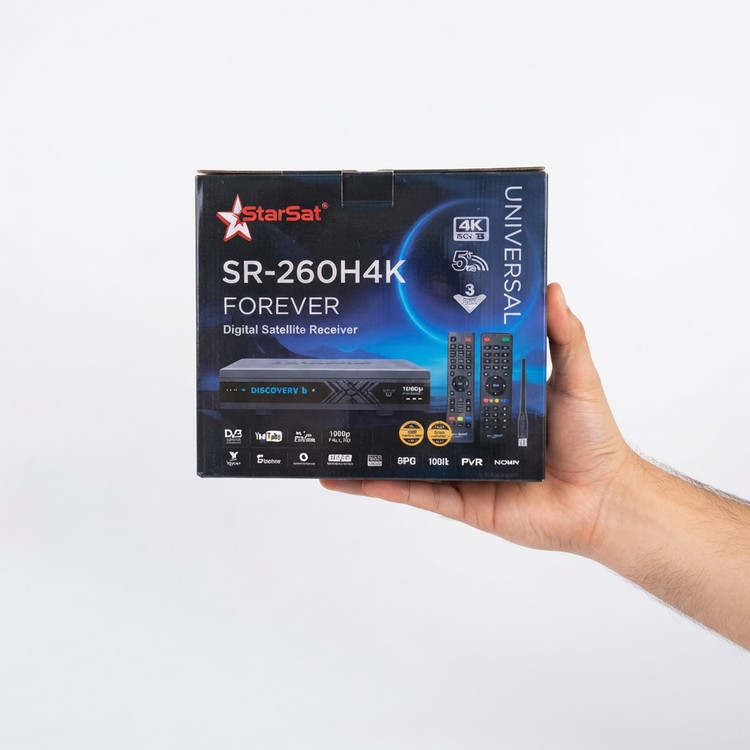 گیرنده دیجیتال استارست SR-260H4K Forever 4K Universal Digital Satellite Receiver